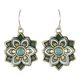 Kamala Earrings with Opal